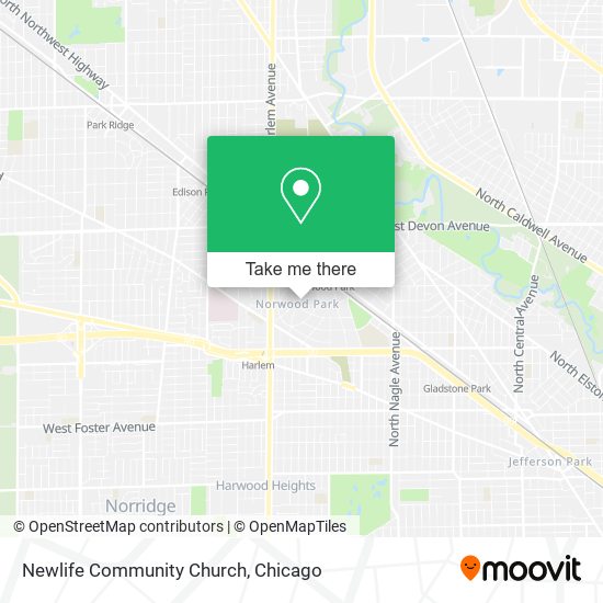 Newlife Community Church map