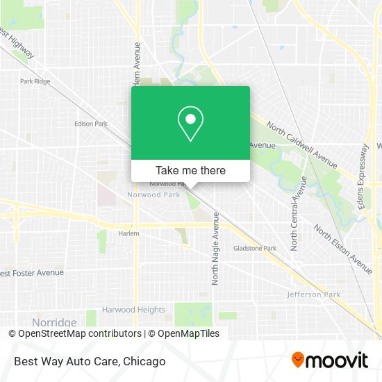 Best Way Auto Care map