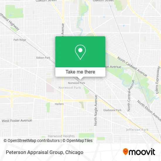 Peterson Appraisal Group map