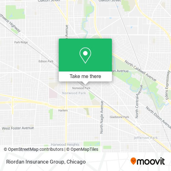 Mapa de Riordan Insurance Group