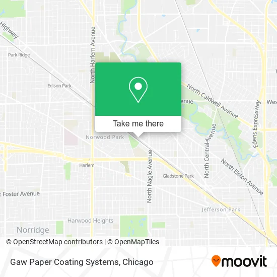 Gaw Paper Coating Systems map