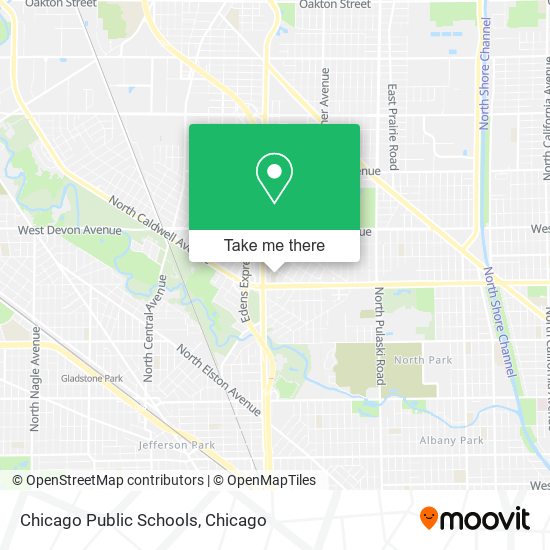 Mapa de Chicago Public Schools