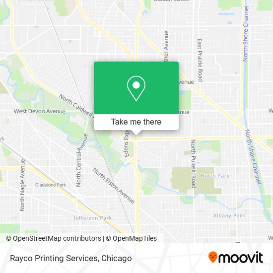 Mapa de Rayco Printing Services