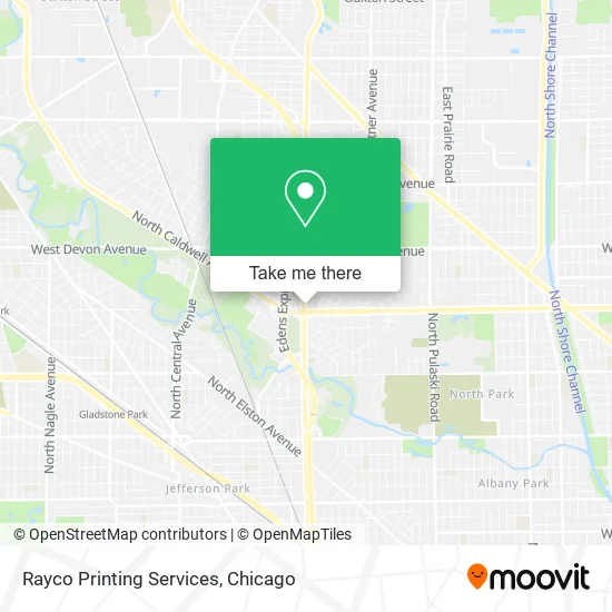 Mapa de Rayco Printing Services