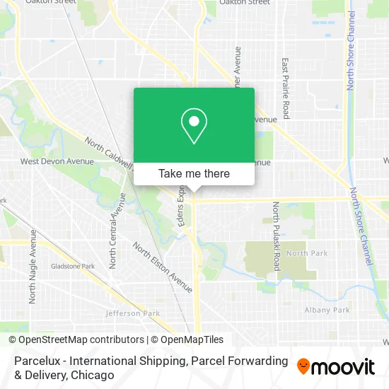 Mapa de Parcelux - International Shipping, Parcel Forwarding & Delivery