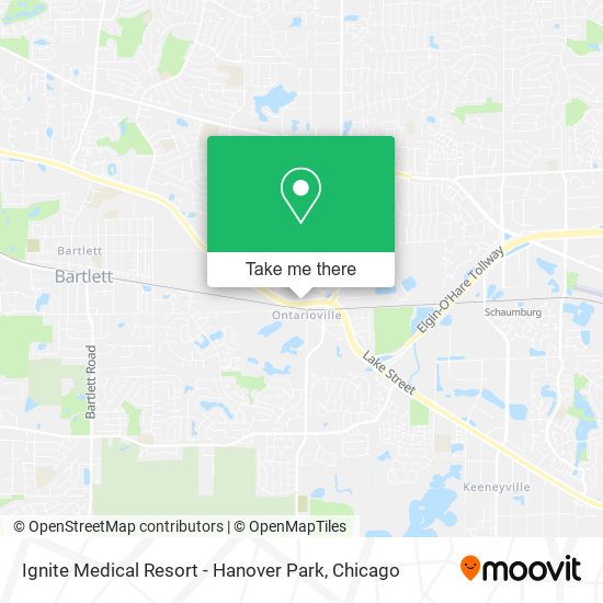 Mapa de Ignite Medical Resort - Hanover Park