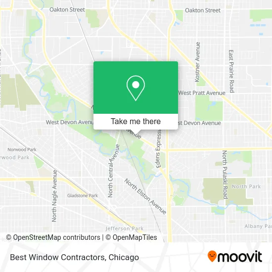 Best Window Contractors map
