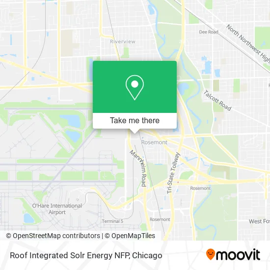 Roof Integrated Solr Energy NFP map