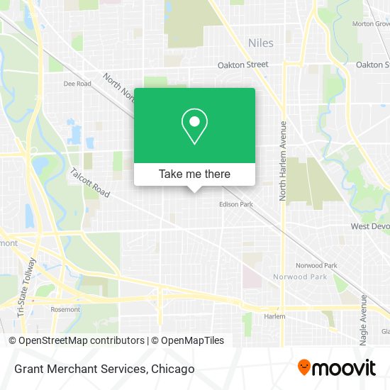 Grant Merchant Services map