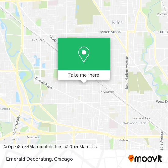 Emerald Decorating map