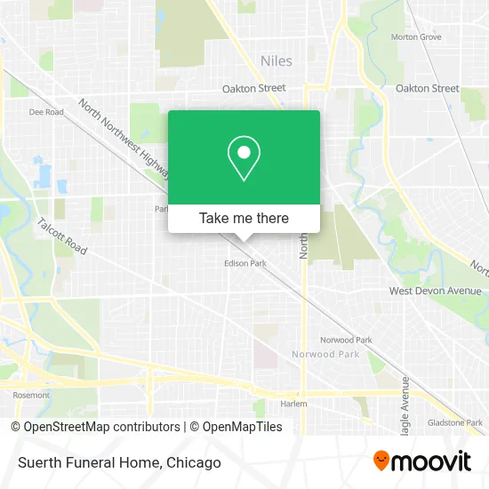 Suerth Funeral Home map