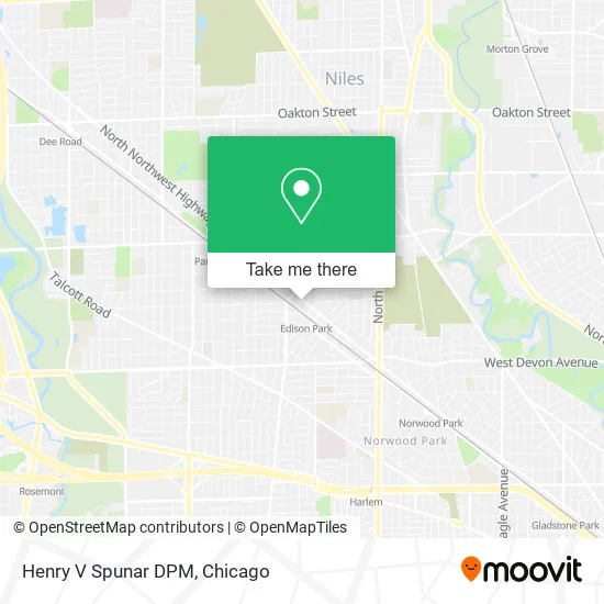 Henry V Spunar DPM map