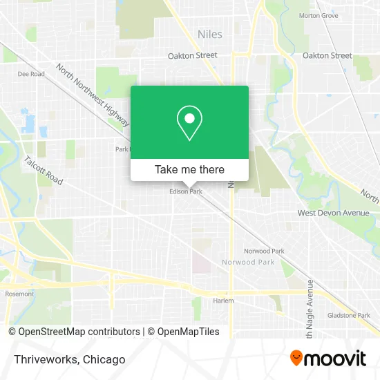 Thriveworks map