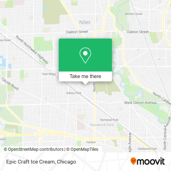 Epic Craft Ice Cream map