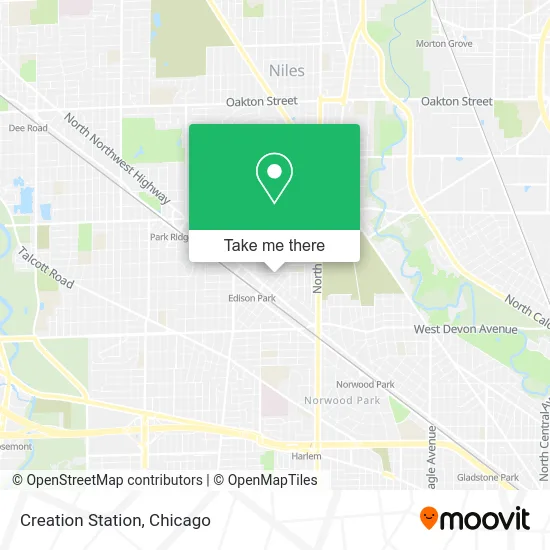 Creation Station map