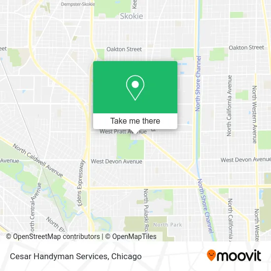 Cesar Handyman Services map