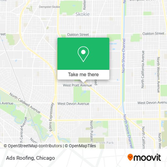 Ads Roofing map