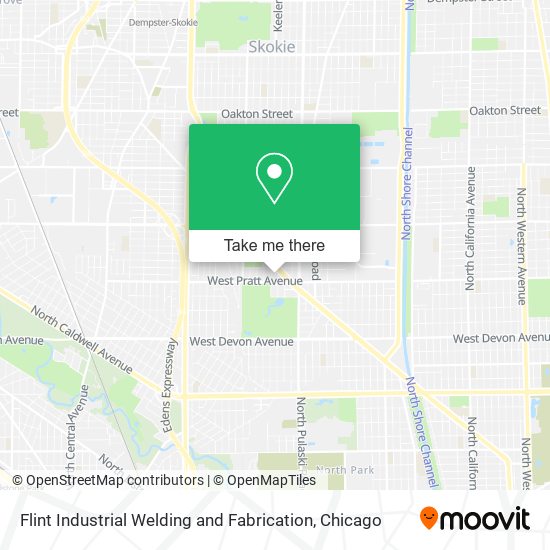 Flint Industrial Welding and Fabrication map