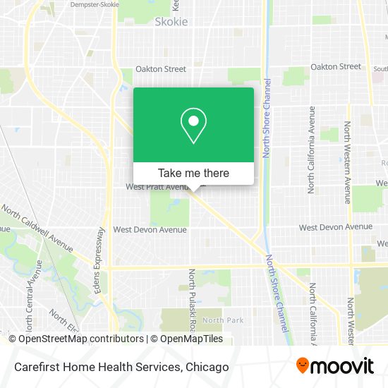 Carefirst Home Health Services map