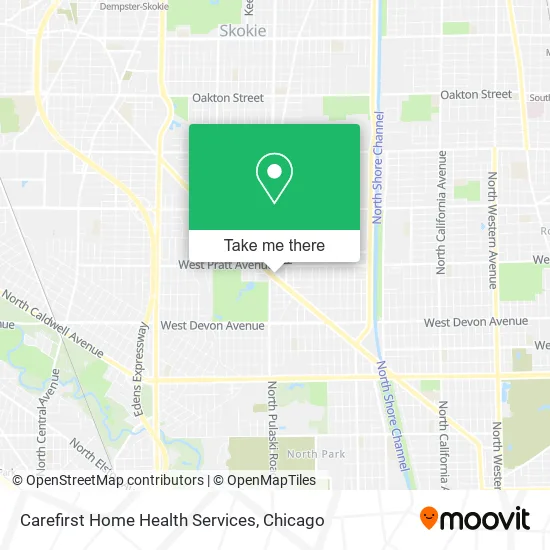 Carefirst Home Health Services map