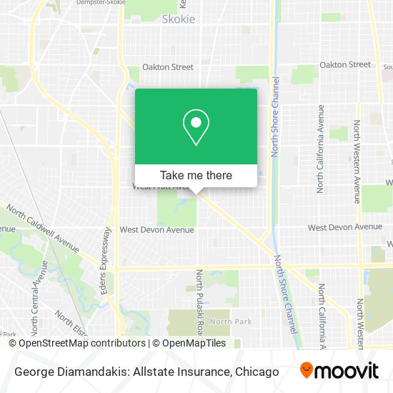 George Diamandakis: Allstate Insurance map