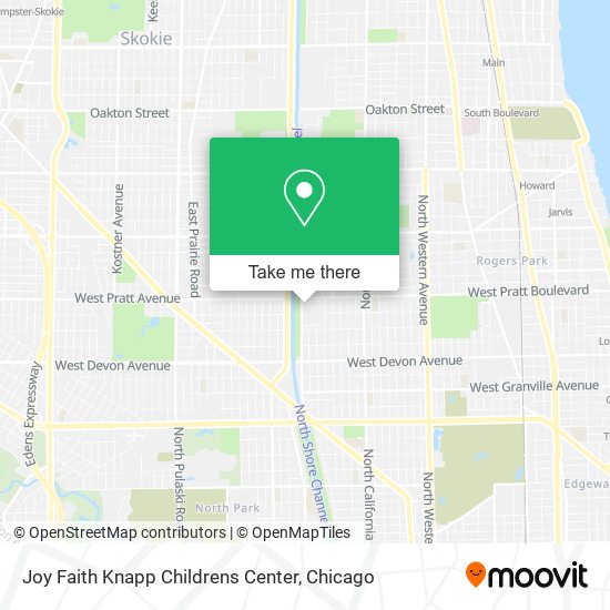 Joy Faith Knapp Childrens Center map