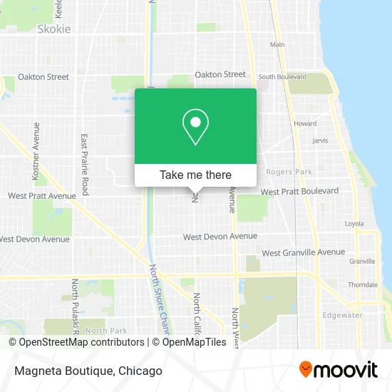 Magneta Boutique map