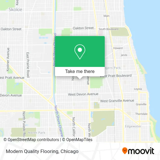 Modern Quality Flooring map