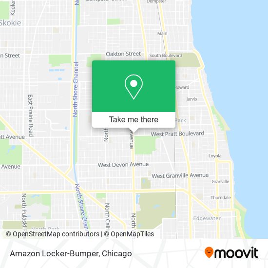 Amazon Locker-Bumper map