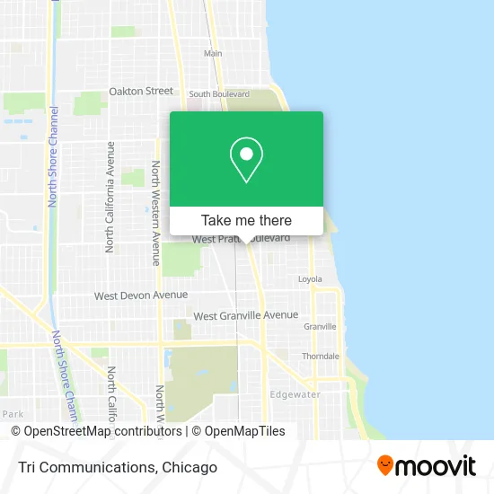 Tri Communications map