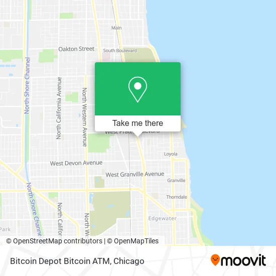 Bitcoin Depot Bitcoin ATM map