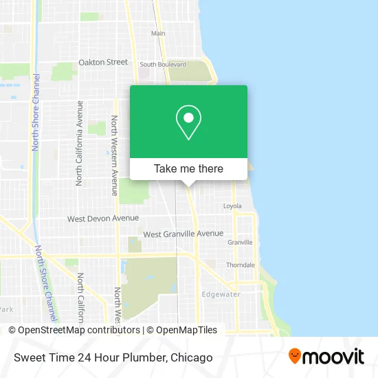 Mapa de Sweet Time 24 Hour Plumber