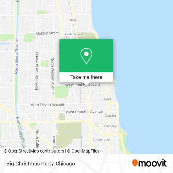 Big Christmas Party map
