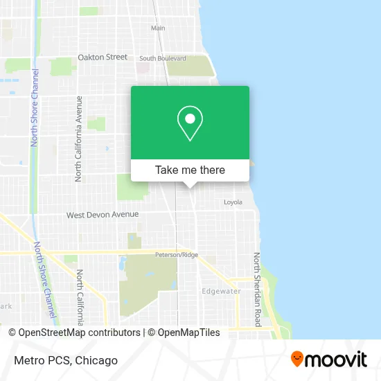 Metro PCS map