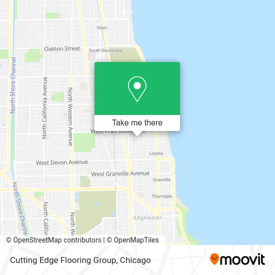 Cutting Edge Flooring Group map