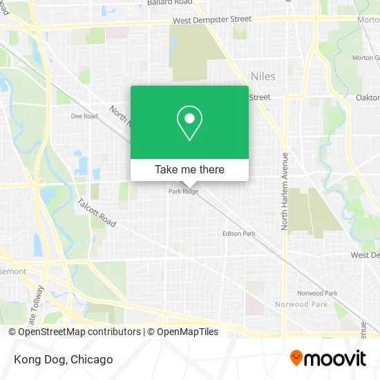 Kong Dog map