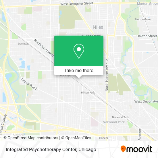 Integrated Psychotherapy Center map