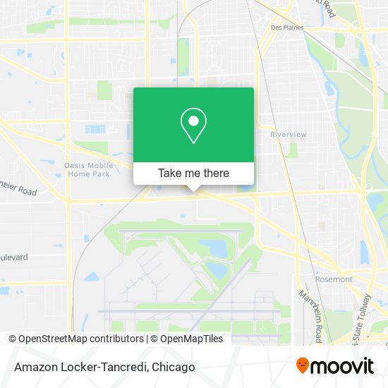 Mapa de Amazon Locker-Tancredi