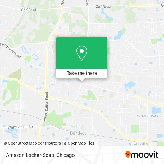 Amazon Locker-Soap map