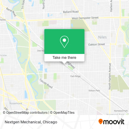 Nextgen Mechanical map