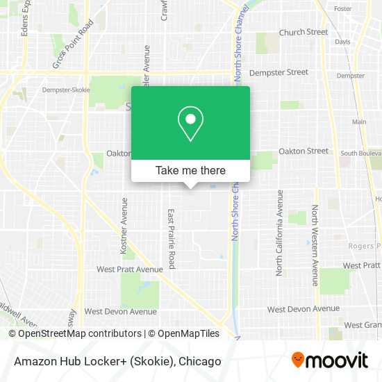 Amazon Hub Locker+ (Skokie) map