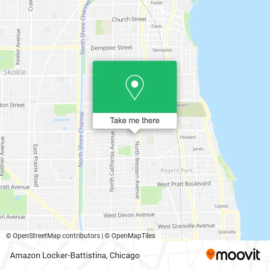 Amazon Locker-Battistina map