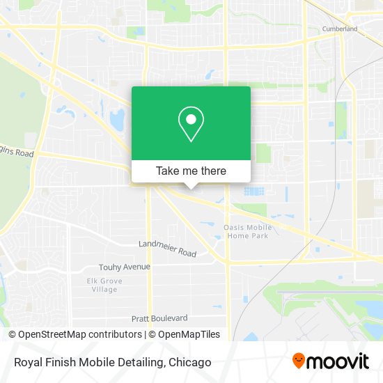 Mapa de Royal Finish Mobile Detailing