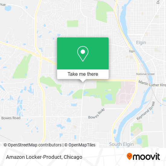 Mapa de Amazon Locker-Product