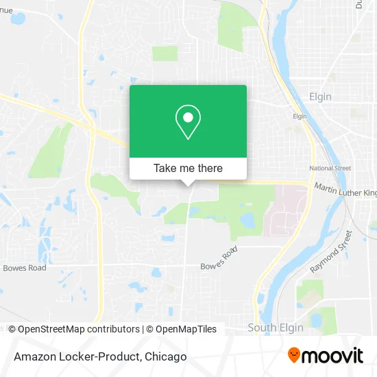Amazon Locker-Product map