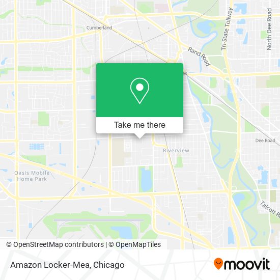 Amazon Locker-Mea map