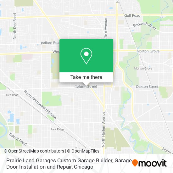Prairie Land Garages Custom Garage Builder, Garage Door Installation and Repair map