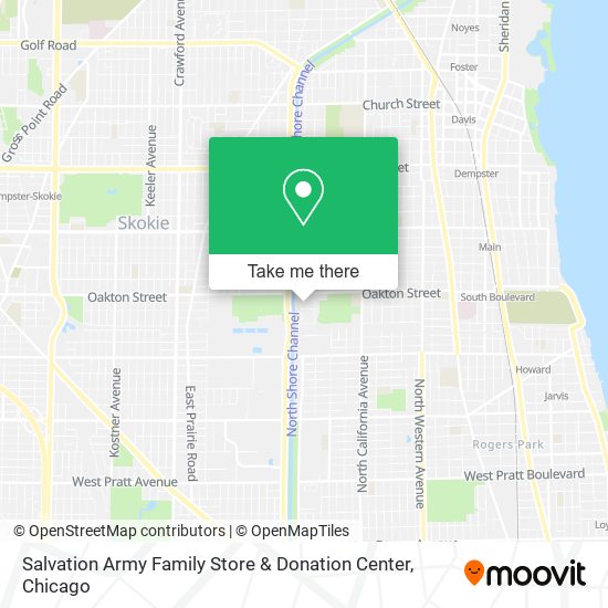 Mapa de Salvation Army Family Store & Donation Center