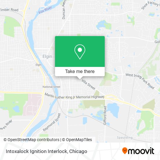 Intoxalock Ignition Interlock map