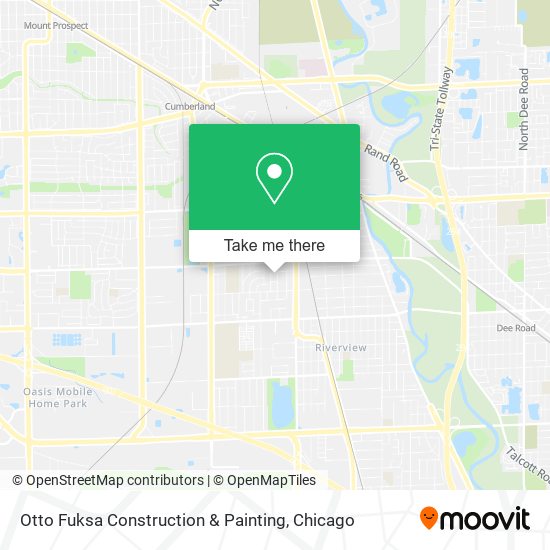Otto Fuksa Construction & Painting map